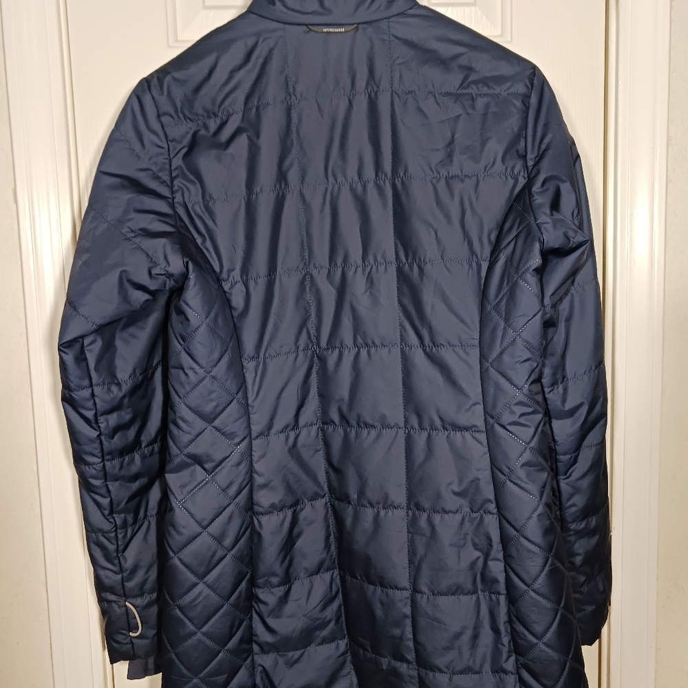 Columbia Women's Full Zip Quilted Insulated Jacket Blue Size small Omani-Tech - Picture 2 of 9
